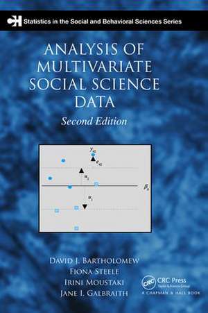 Analysis of Multivariate Social Science Data de David J. Bartholomew