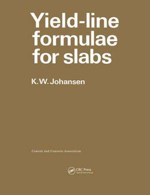 Yield-line Formulae for Slabs de K.W. Johansen