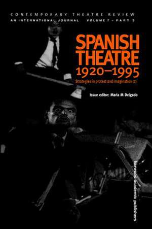 Spanish Theatre 1920-1995 de DELGADO