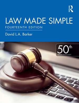 Law Made Simple de David L.A. Barker