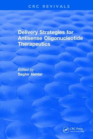 Delivery Strategies for Antisense Oligonucleotide Therapeutics