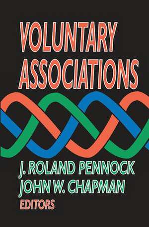 Voluntary Associations de John W. Chapman