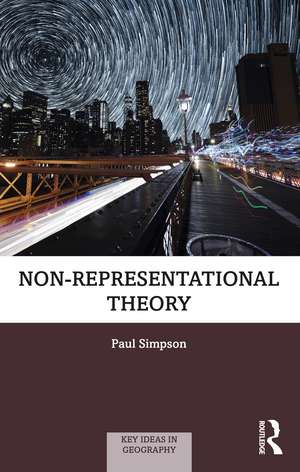 Non-representational Theory de Paul Simpson