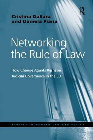 Networking the Rule of Law: How Change Agents Reshape Judicial Governance in the EU de Cristina Dallara