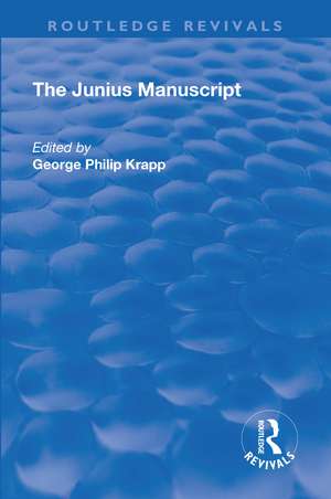 Revival: The Junius Manuscript (1931) de George Philip Krapp