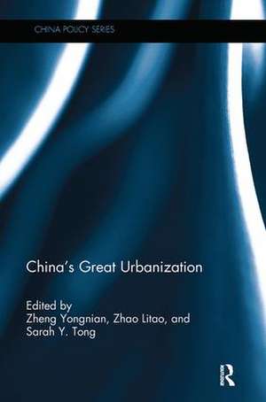 China's Great Urbanization de Zheng Yongnian