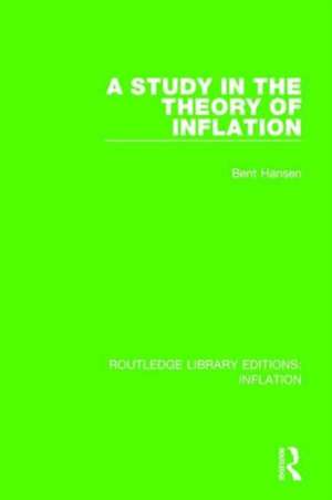 A Study in the Theory of Inflation de Bent Hansen