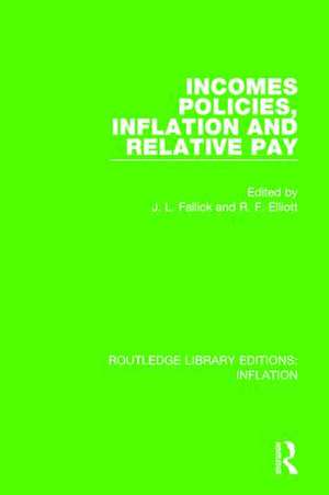 Incomes Policies, Inflation and Relative Pay de Les Fallick