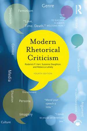 Modern Rhetorical Criticism de Roderick P. Hart