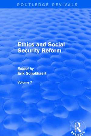 Ethics and Social Security Reform de Erik Schokkaert