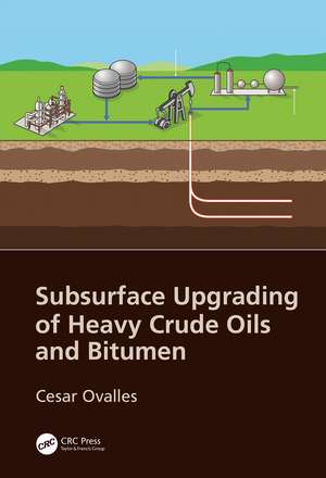 Subsurface Upgrading of Heavy Crude Oils and Bitumen de Cesar Ovalles