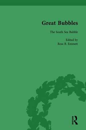 Great Bubbles, vol 3: Reactions to the South Sea Bubble, the Mississippi Scheme and the Tulip Mania Affair de Ross B Emmett