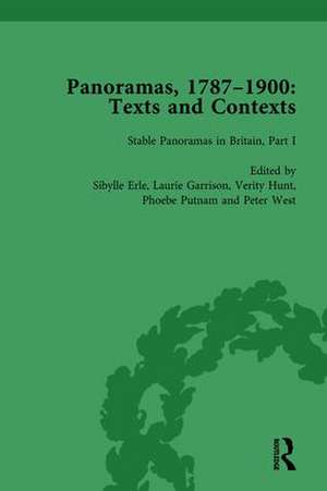 Panoramas, 1787–1900 Vol 1: Texts and Contexts de Laurie Garrison