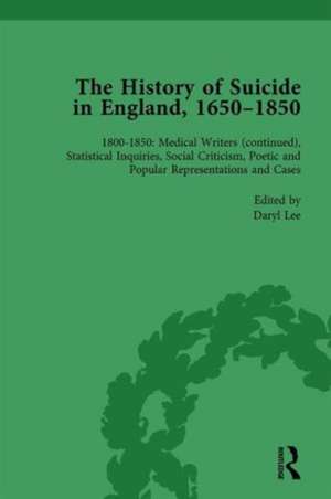 The History of Suicide in England, 1650–1850, Part II vol 8 de Mark Robson