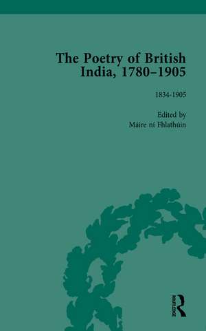 The Poetry of British India, 1780–1905 Vol 2 de Maire ni Fhlathuin