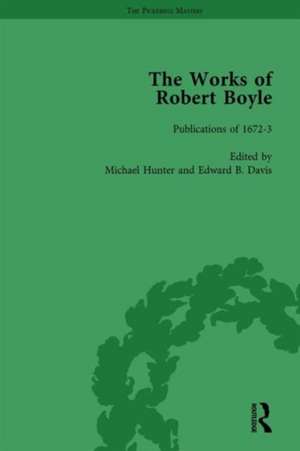 The Works of Robert Boyle, Part I Vol 7 de Michael Hunter