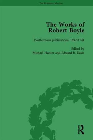 The Works of Robert Boyle, Part II Vol 5 de Michael Hunter