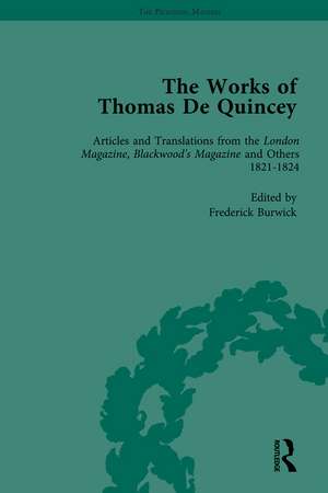 The Works of Thomas De Quincey, Part I Vol 3 de Grevel Lindop