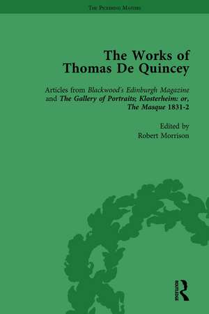 The Works of Thomas De Quincey, Part II vol 8 de Grevel Lindop