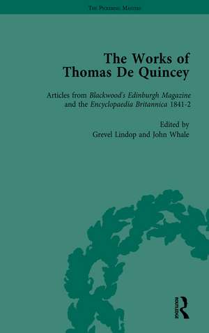 The Works of Thomas De Quincey, Part II vol 13 de Grevel Lindop