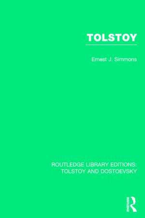 Tolstoy de Ernest Joseph Simmons