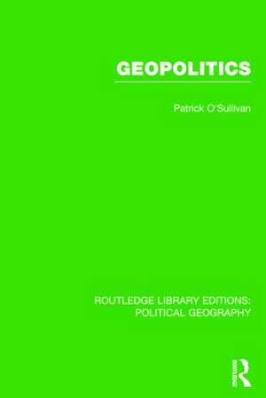 Geopolitics de Pat O'Sullivan