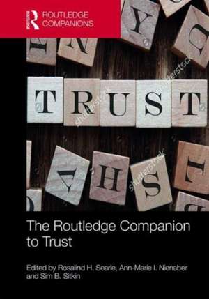 The Routledge Companion to Trust de Rosalind H. Searle