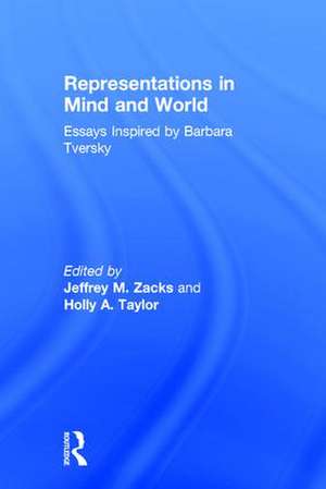 Representations in Mind and World: Essays Inspired by Barbara Tversky de Jeffrey M. Zacks