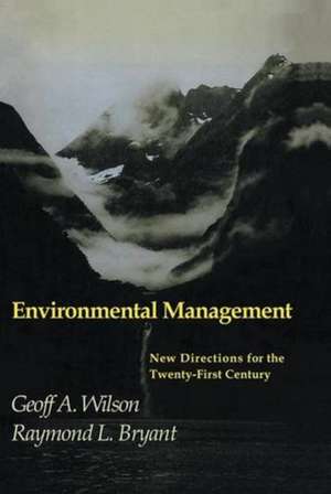 Environmental Management de Raymond L. Bryant