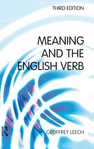 Meaning and the English Verb de Geoffrey N. Leech