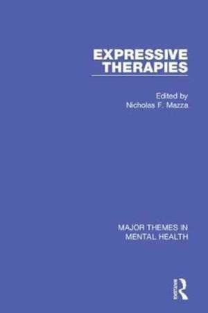 Expressive Therapies de Nicholas Mazza