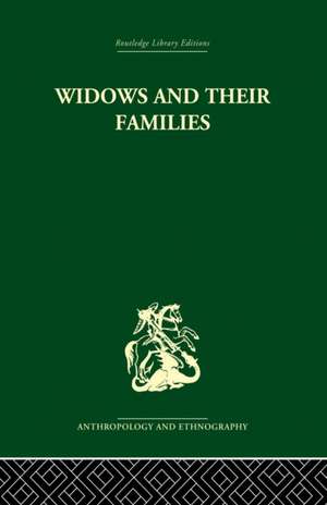 Widows and their families de Peter Marris