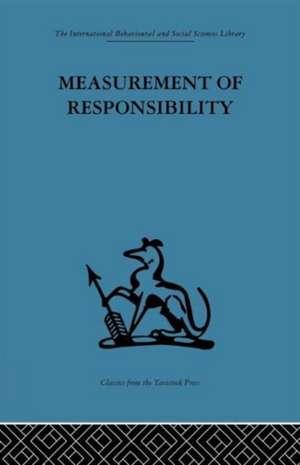 Measurement of Responsibility: A study of work, payment, and individual capacity de Elliott Jaques