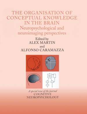 The Organisation of Conceptual Knowledge in the Brain: Neuropsychological and Neuroimaging Perspectives: A Special Issue of Cognitive Neuropsychology de Alfonso Caramazza