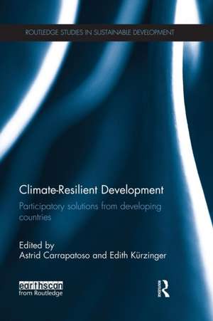 Climate-Resilient Development: Participatory solutions from developing countries de Astrid Carrapatoso