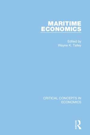 Maritime Economics de Wayne Talley