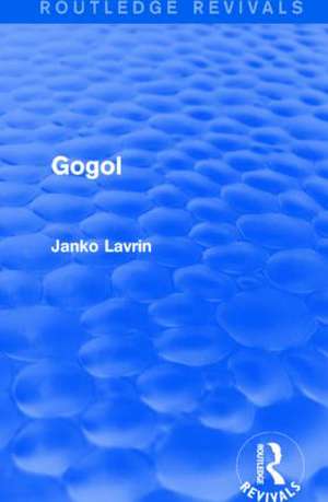 Gogol de Janko Lavrin