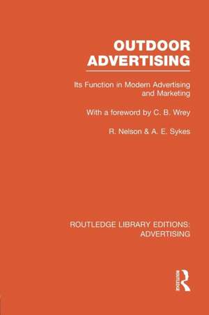 Outdoor Advertising (RLE Advertising) de Richard Nelson