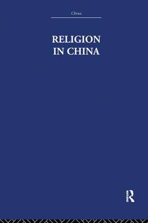 Religion in China de K. Hughes