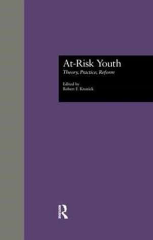 At-Risk Youth: Theory, Practice, Reform de Robert F. Kronick