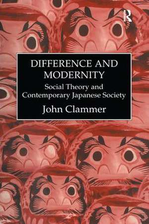 Difference & Modernity de Clammer