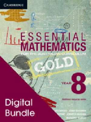 Essential Mathematics Gold for the Australian Curriculum Year 8 Digital and Cambridge Hotmaths de David Greenwood