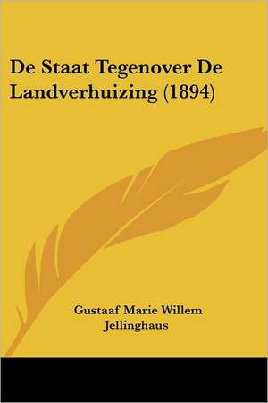 De Staat Tegenover De Landverhuizing (1894) de Gustaaf Marie Willem Jellinghaus