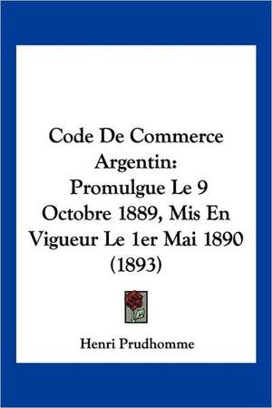 Code De Commerce Argentin