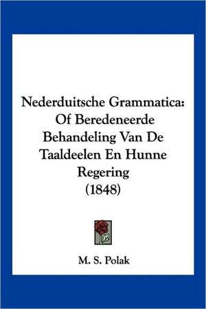 Nederduitsche Grammatica de M. S. Polak