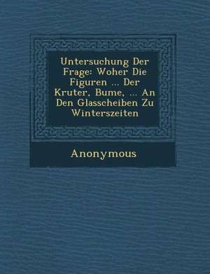 Untersuchung Der Frage de Anonymous