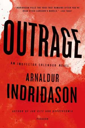 Outrage de Arnaldur Indridason