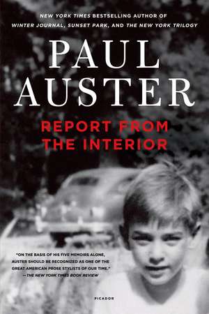 Report from the Interior de Paul Auster