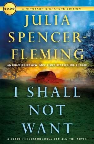 I Shall Not Want de Julia Spencer-Fleming