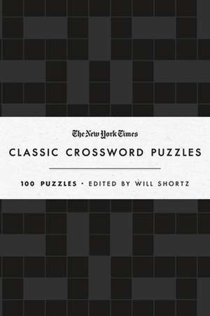 The New York Times Classic Crossword Puzzles (Black and White) de New York Times